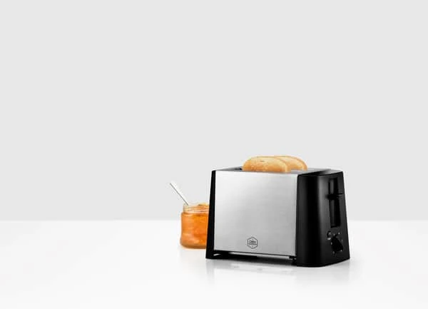 OBH Nordica Design Inox 2 Brødrister 6 OBH Nordica Design Inox 2 Brødrister - Billede 4